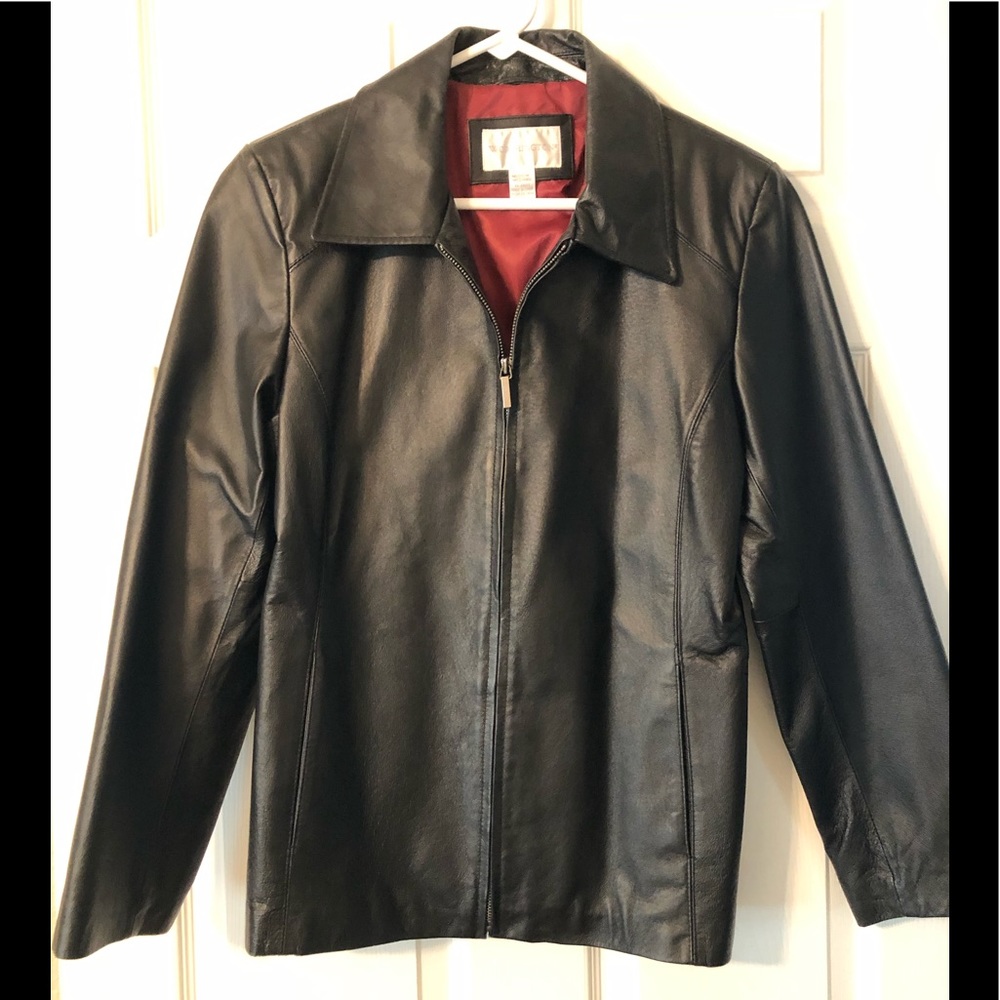 Genuine leather jacket by Worthington size Medium!